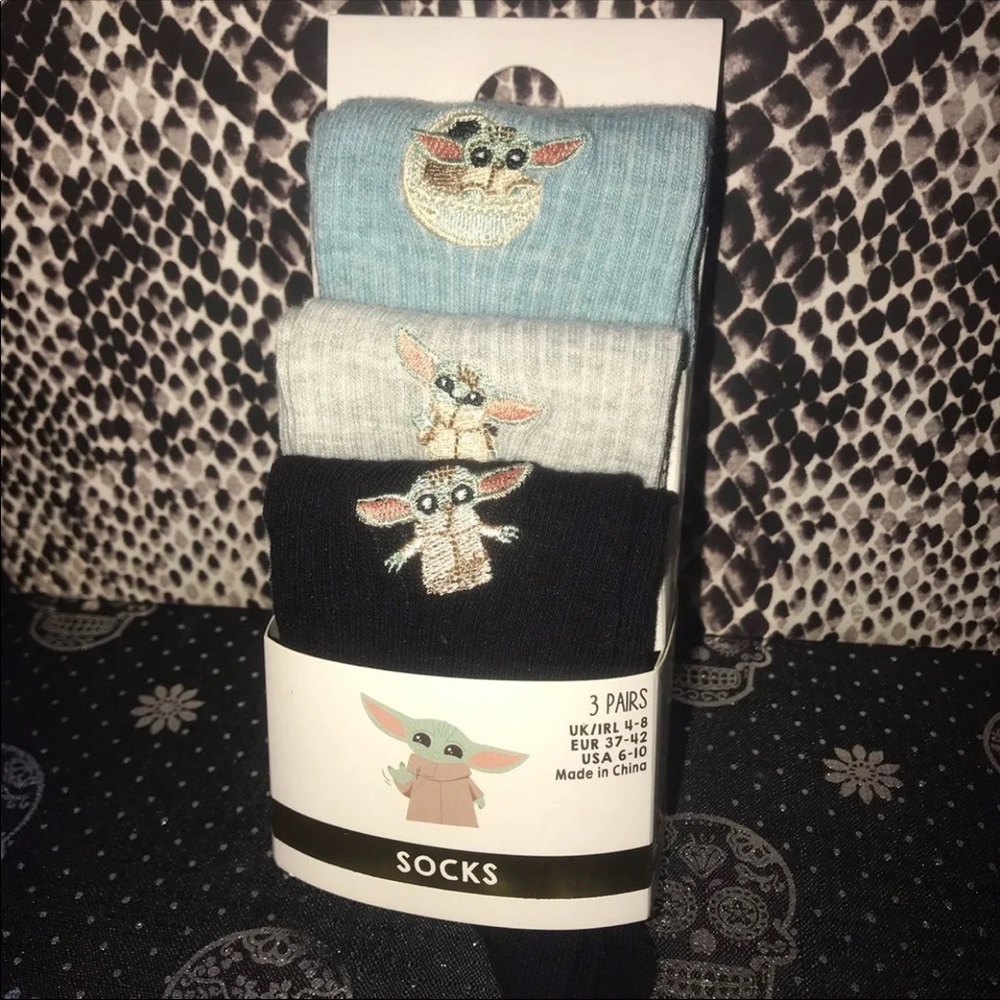 Star Wars baby Yoda socks